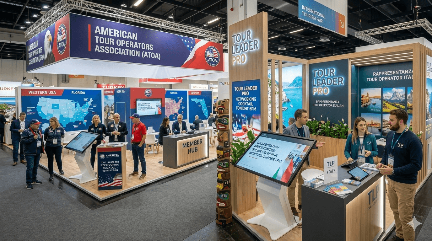 Tourism Trade Show Representation — TourLeaderPro